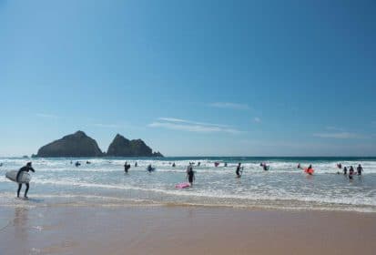 Holywell Bay